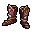 Skeleton boots